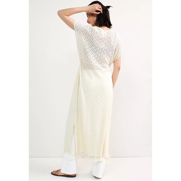 Anthropologie Pointelle Caftan NWT (One Size Fits all) - Picture 3 of 14